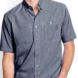 Orvis Chambray Blue Shirt